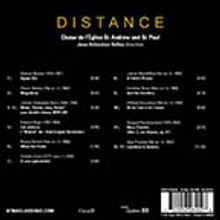 Choeur de l'Eglise St. Andrew and St. Paul Quebec - Distance, CD