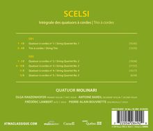 Giacinto Scelsi (1905-1988): Streichquartette Nr.1-5, 2 CDs