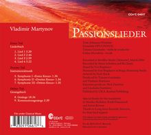 Vladimir Martynov (geb. 1946): Temenos-Passionslieder, CD