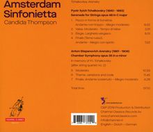 Anton Arensky (1861-1906): Kammersymphonie op.25 (nach Tschaikowskys Streichquartett Nr.2), CD