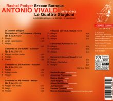 Antonio Vivaldi (1678-1741): Concerti op.8 Nr.1-4 "4 Jahreszeiten", Super Audio CD