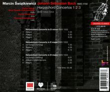 Johann Sebastian Bach (1685-1750): Cembalokonzerte BWV 1052-1054 (für Cembalo &amp; Streichtrio), CD