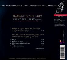 Franz Schubert (1797-1828): Klaviertrio Nr.2 D.929, CD