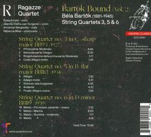 Ragazze Quartet - Bartok Bound Vol.2, CD