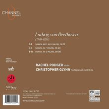 Ludwig van Beethoven (1770-1827): Violinsonaten Nr.1,5,10, Super Audio CD