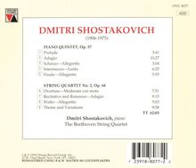 Dmitri Schostakowitsch (1906-1975): Klavierquintett op.57, CD