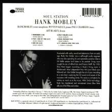 Hank Mobley (1930-1986): Soul Station, CD
