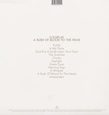 Coldplay: A Rush Of Blood To The Head, LP