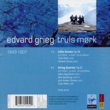 Edvard Grieg (1843-1907): Streichquartett Nr.1 op.27, CD