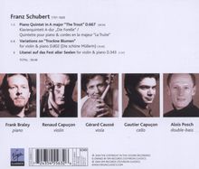 Franz Schubert (1797-1828): Klavierquintett D.667 "Forellenquintett", CD