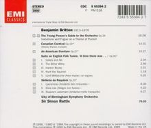 Benjamin Britten (1913-1976): Sinfonia da Requiem op.20, CD