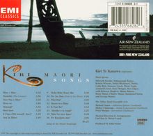 Kiri te Kanawa - Maori Songs, CD