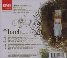 Alison Balsom - Bach-Works for Trumpet, CD