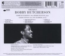 Bobby Hutcherson (1941-2016): Oblique (Rudy Van Gelder Remasters), CD