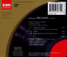 Johannes Brahms (1833-1897): Violinkonzert op.77, CD