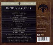 Queensrÿche: Rage For Order, CD