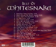 Whitesnake: Best Of Whitesnake, CD