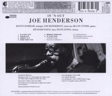 Joe Henderson (Tenor-Saxophon) (1937-2001): In 'n Out (Rudy Van Gelder Remasters), CD