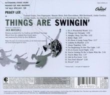 Peggy Lee (1920-2002): Things Are Swingin', CD