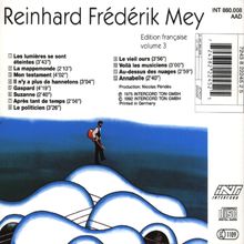 Reinhard Mey (geb. 1942): Edition Francaise Vol.3, CD