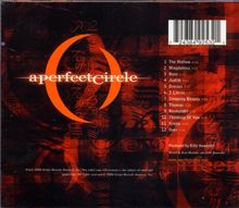 A Perfect Circle: Mer De Noms, CD