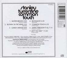Stanley Turrentine (1934-2000): Common Touch, CD