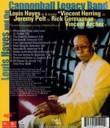 Louis Hayes (geb. 1937): Dreamin' Of Cannonball, CD