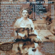 Christina Lux: Coming Home At Last (Special Edition), CD
