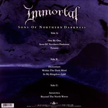 Immortal: Sons Of Northern Darkness, 2 LPs