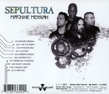 Sepultura: Machine Messiah, CD