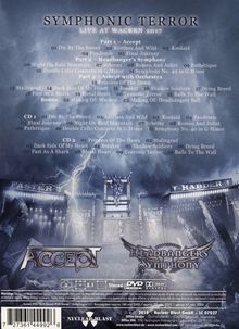 Accept: Symphonic Terror: Live At Wacken 2017 (Limited Edition), 2 CDs und 1 DVD