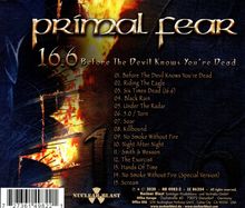 Primal Fear: 16.6 (Reissue) (Before The Devil Knows You're Dead), CD