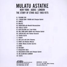 Mulatu Astatqé (geb. 1943): New York - Addis - London, CD