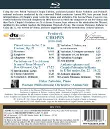 Frederic Chopin (1810-1849): Klavierkonzert Nr.2, Blu-ray Audio