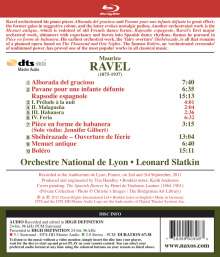 Maurice Ravel (1875-1937): Orchesterwerke Vol.1 (Blu-ray Audio), Blu-ray Audio