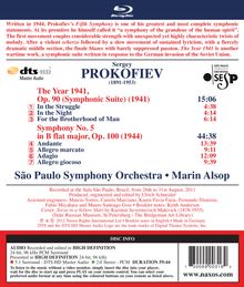 Serge Prokofieff (1891-1953): Symphonie Nr.5, Blu-ray Audio