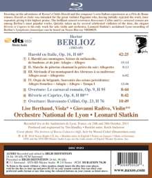 Hector Berlioz (1803-1869): Symphonie "Harold in Italien", Blu-ray Audio