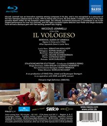 Niccolo Jommelli (1714-1774): Il Vologeso, Blu-ray Disc