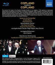 Aaron Copland (1900-1990): Copland conducts Copland, Blu-ray Disc