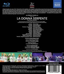 Alfredo Casella (1883-1947): La Donna Serpente, Blu-ray Disc