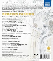 Georg Friedrich Händel (1685-1759): Passion nach Brockes HWV 48, Blu-ray Disc