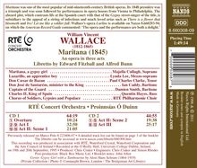 William Vincent Wallace (1812-1865): Maritana, 2 CDs