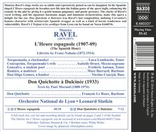 Maurice Ravel (1875-1937): L'heure espagnole, CD