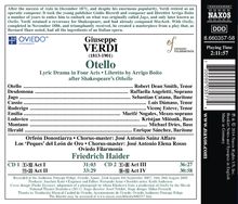 Giuseppe Verdi (1813-1901): Otello, 2 CDs