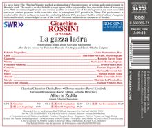 Gioacchino Rossini (1792-1868): La Gazza Ladra (Die diebische Elster), 3 CDs