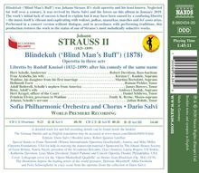 Johann Strauss II (1825-1899): Blindekuh (Operette in 3 Akten), 2 CDs