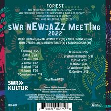 Micah Thomas, Kalia Vandever, Nicole Glover &amp; Adam O'Farrill: Forest (SWR Newjazz Meeting), CD