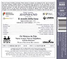 Pedro Antonio Avondano (1714-1782): Il mondo della luna (Oper in 3 Akten), 2 CDs