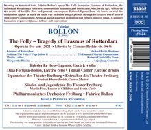 Fabrice Bollon (geb. 1965): The Folly, 2 CDs