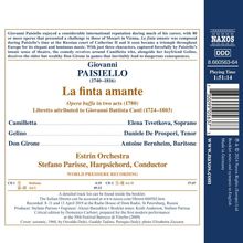 Giovanni Paisiello (1740-1816): La finta amante, 2 CDs